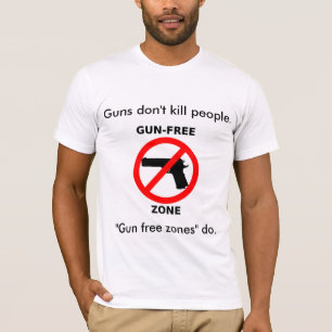 T-shirt Personnes de mise à mort de zones franches d'arme