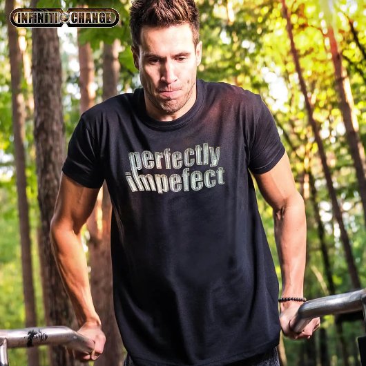 T-shirt PERSONNES | grunge denim text-effet | typographie 