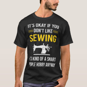 T-shirt Personnes Intelligentes de Couture