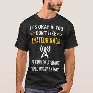 T-shirt Personnes intelligentes Radio amateur Radio amateu
