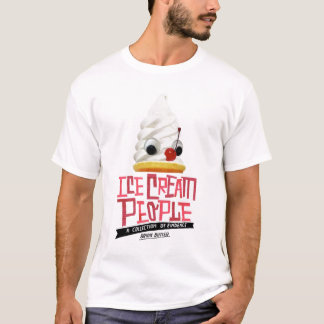 T-shirt Personnes "logo de crème glacée de projet "
