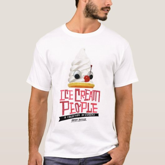 T-shirt Personnes "logo de crème glacée de projet " (Devant)