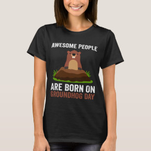 T-shirt Personnes Minimales Géniales Nées Le Jour De La Ma