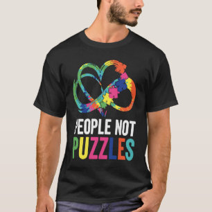 T-shirt Personnes Pas Puzzles Inclusion Neuridiversité Aut
