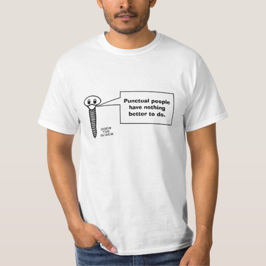 T-shirt Personnes ponctuelles (Devant)