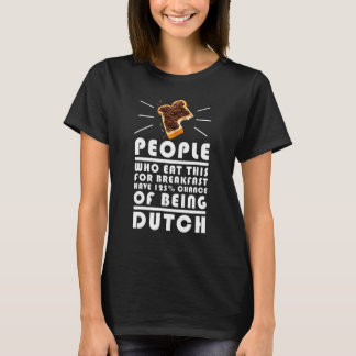 T-shirt Personnes Qui Mangent Ceci Pour Le Petit Déjeuner 