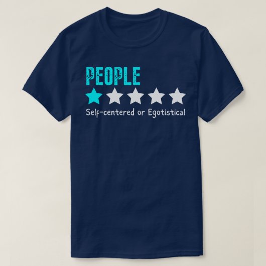 T-shirt Personnes une étoile (Design devant)