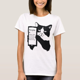 T-shirt Personnes Une étoile, Drôle Chat