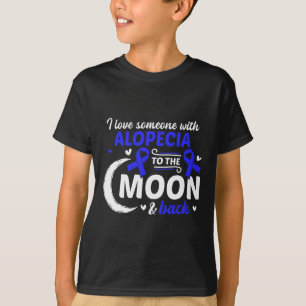 T-shirt Perte de cheveux J'aime quelqu'un avec Alopecia Al