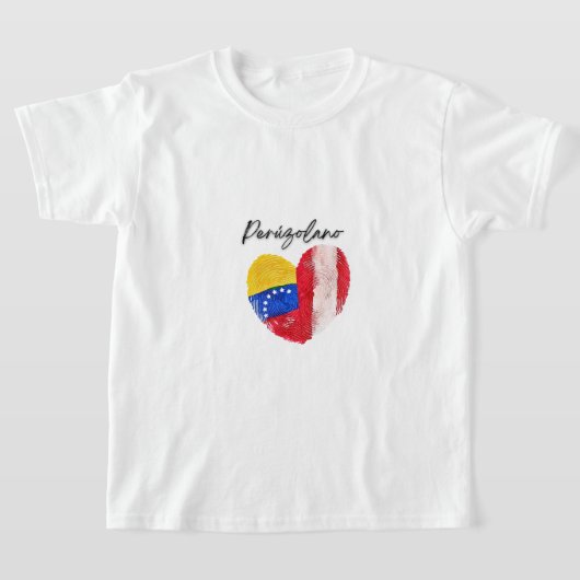T-shirt “Peruzolano” – Orgullo Perú-Venezuela (Poser)