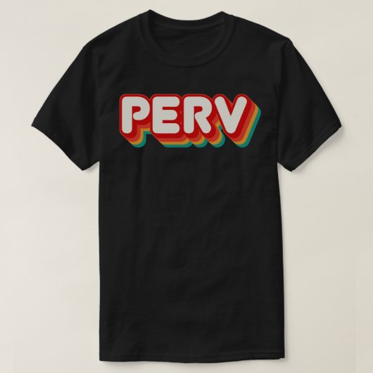 T-shirt Perv 1 (Design devant)