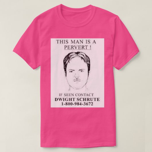 T-shirt pervers (Design devant)