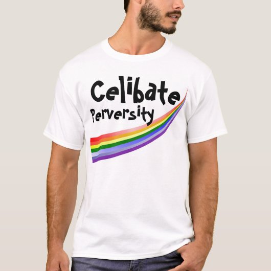 T-shirt Perversité du célibat (Devant)