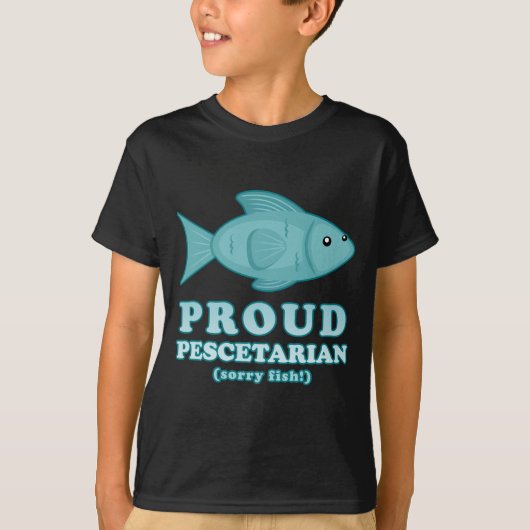 T-shirt Pescetarian fier (Devant)