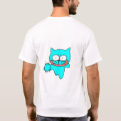 T-shirt Pesoo Crazy Art Cat (Dos)