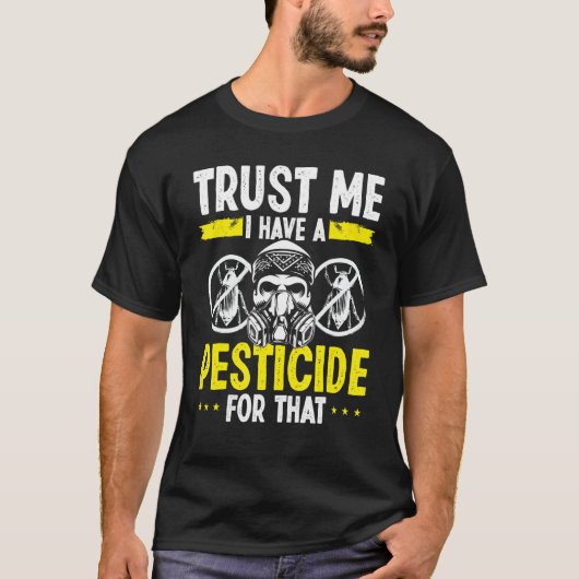 T-shirt Pest Control Technician Pest Controller Bug Killer (Devant)