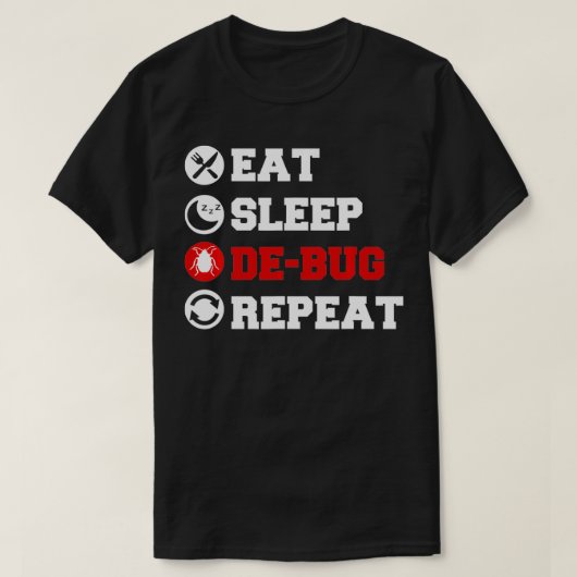 T-shirt Peste Control Service (Design devant)
