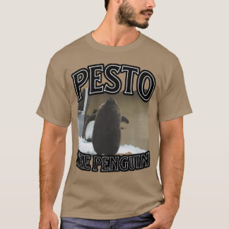 T-shirt Pestohe Manchot Drôle Mignon Animal vintage
