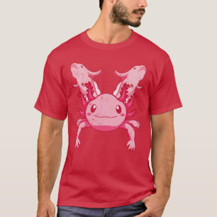 T-shirt Pet Axolotl Lover Mexicain Salamander Cute Axolotl