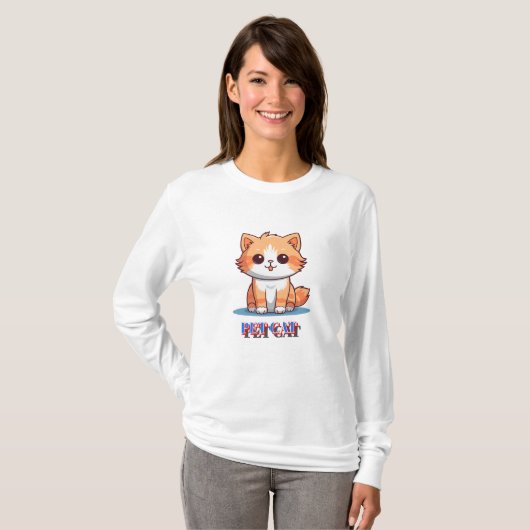 T-shirt Pet Cat (Devant entier)