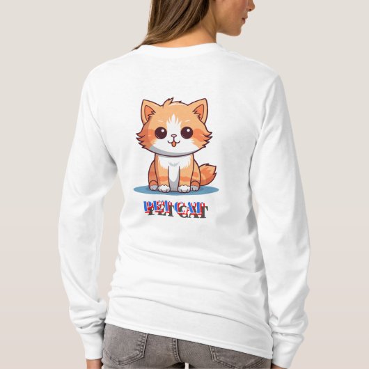 T-shirt Pet Cat (Dos)