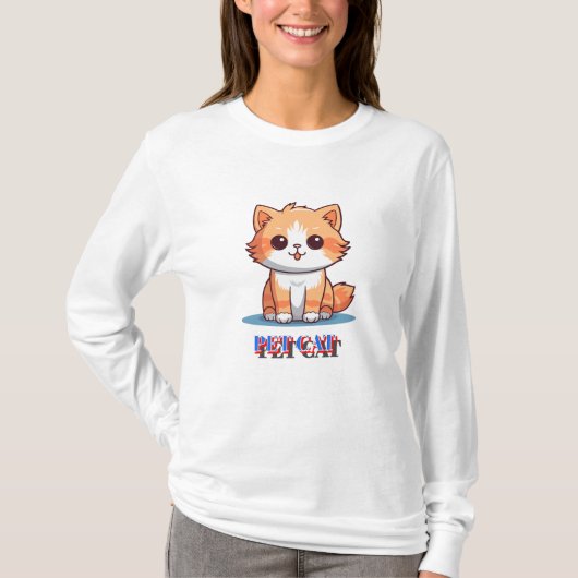 T-shirt Pet Cat (Devant)