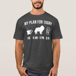 T-shirt Pet Cavalier King Charles Spaniel Dog Puppy Plan F