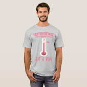 T-SHIRT "PET DÉTONATION EXPLOSIVE DANS TROU" IMMINENTE (Devant entier)
