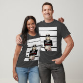 T-shirt Pet Ferret Funny Ferret Thief Mugshot Cadeau (Unisexe)