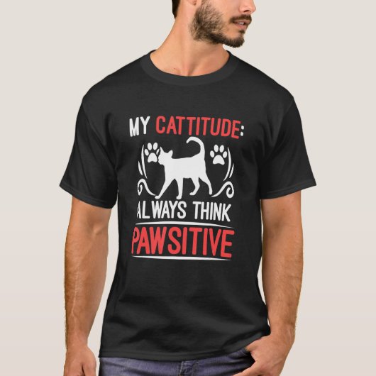 T-shirt Pet Lady Cat (Devant)