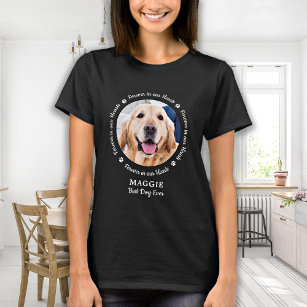 T-shirt Pet Memorial Animaux de compagnie Perdre Keepsaké 
