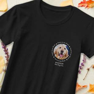 T-shirt Pet Memorial Animaux de compagnie perte Cadeau pho