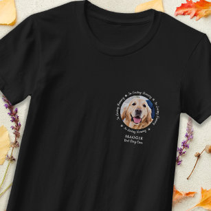 T-shirt Pet Memorial Love Mémoire personnalisée Chien Phot