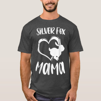 T-shirt Pet Silver Fo Mama Rabbit Owner Mother Women Girls
