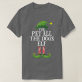T-shirt Pet Tous Les Chiens Elf Matching Family Group Chri (Design devant)