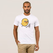 T-shirt PETA Je ne suis pas un nugget (Devant entier)