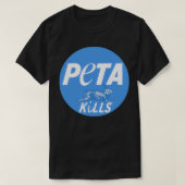 T-shirt PETA Kills (Design devant)