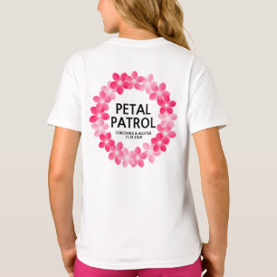 T-shirt Petal Patrol Fille Fleur Mariage