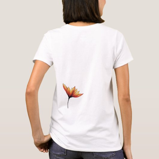 T-shirt Pétalflare (Dos)