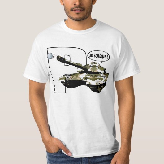 T-shirt Pétanque tireur (Devant)