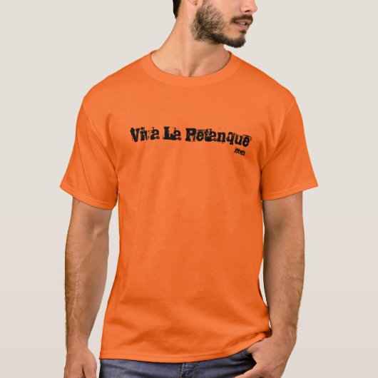T-shirt Petanque Viva La Petanque.com (Devant)