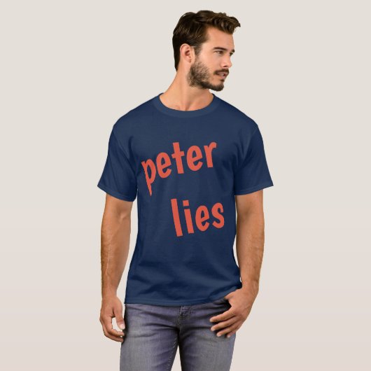 T-shirt peter (Devant entier)