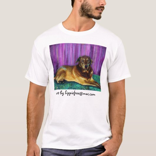 T-shirt Peter, art par hippiefree@mac.com (Devant)