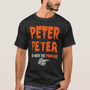 T-shirt Peter Citrouille Costume de mangeur Halloween Spla