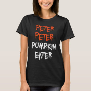 T-shirt Peter Citrouille Mangeur pour hommes Femmes et enf