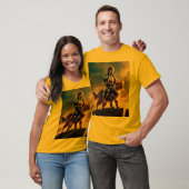 T-shirt Peter Dinklage assis sur un chat (Unisexe)