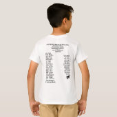 T-shirt Peter Pan l'histoire complète et incalculable (Dos entier)
