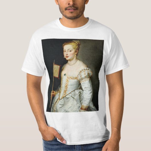 T-shirt Peter Paul Rubens Portrait d'une dame (Devant)