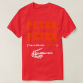T-shirt Peter Peter im avec le costume citrouille d'Hallow (Design devant)