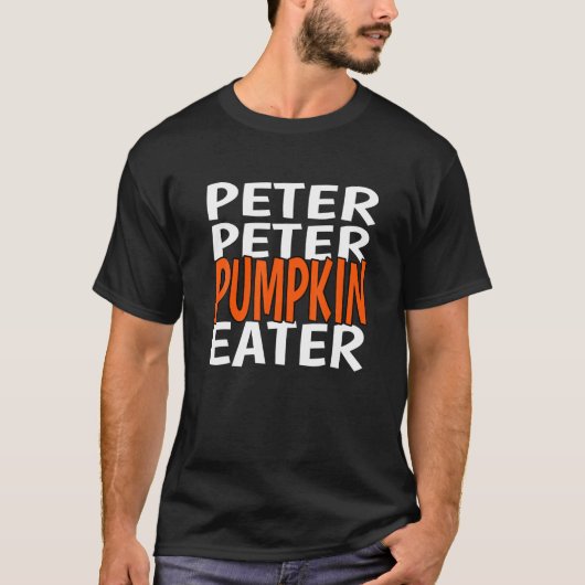 T-shirt Peter Peter Peter Citrouille Couples de mang Hallo (Devant)